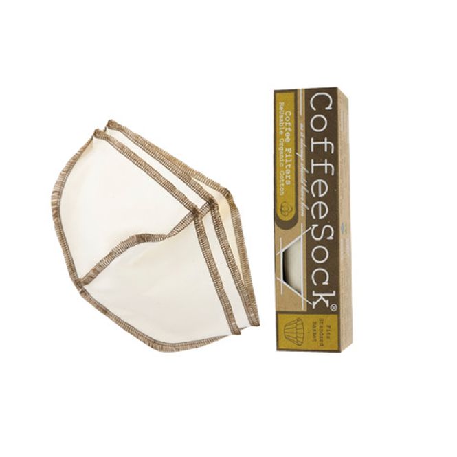 Hovedbilde CoffeeSock Basket flat bunn filter 6-12 kopp