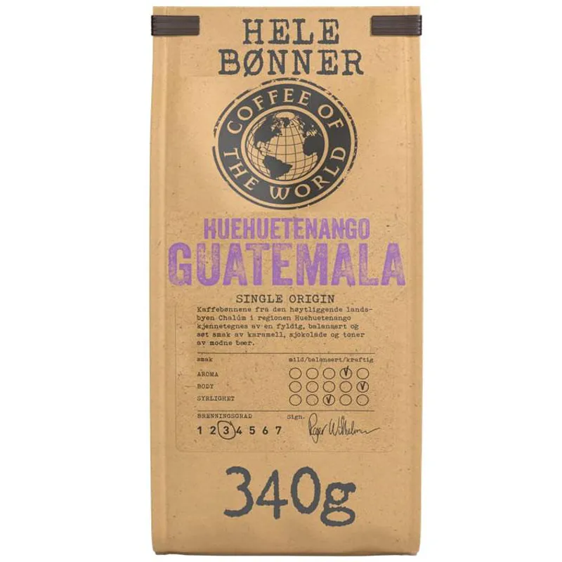 Huehuetenango guatemala hele bønner 340g