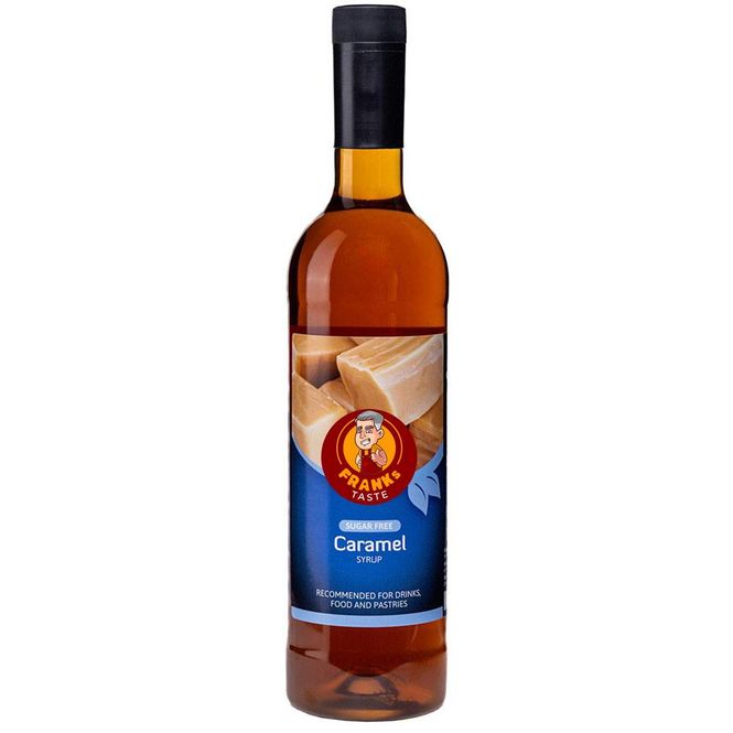 Hovedbilde FRANKs TASTE - Caramel SUKKERFRI 0,75 Liter