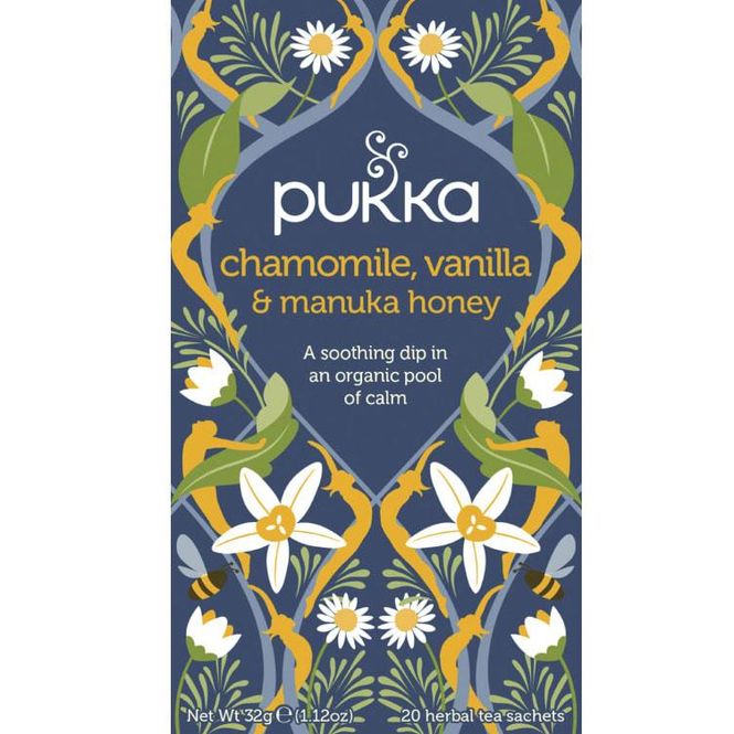 Hovedbilde Chamomile vanilla&honey urtete 4 pakker a 20 poser