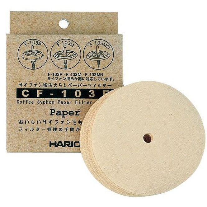Hovedbilde HARIO CF-103E Papirfilter til vakumkanne, 100stk