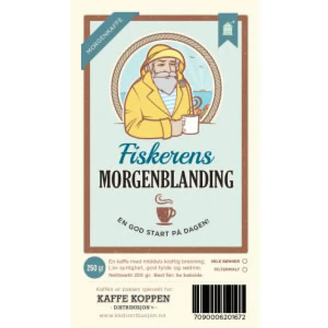 Hovedbilde Fiskerens Morgenblanding 250 g