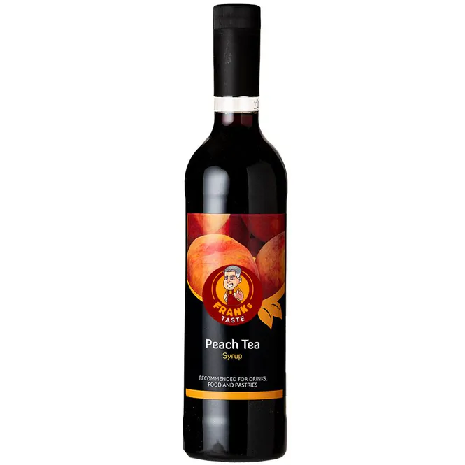 Hovedbilde FRANKs TASTE - Peach Tea 0,75 Liter
