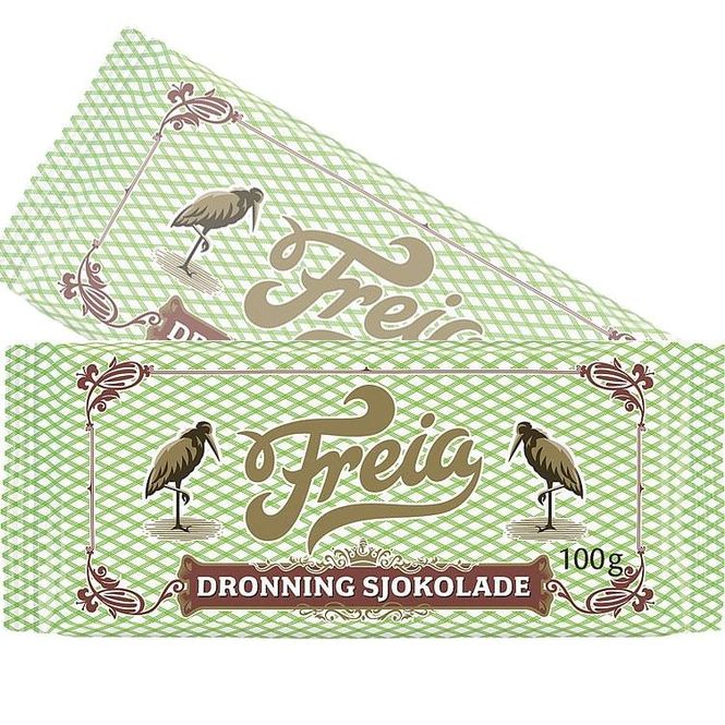 Hovedbilde Dronningsjokolade 100g freia 21 stk.