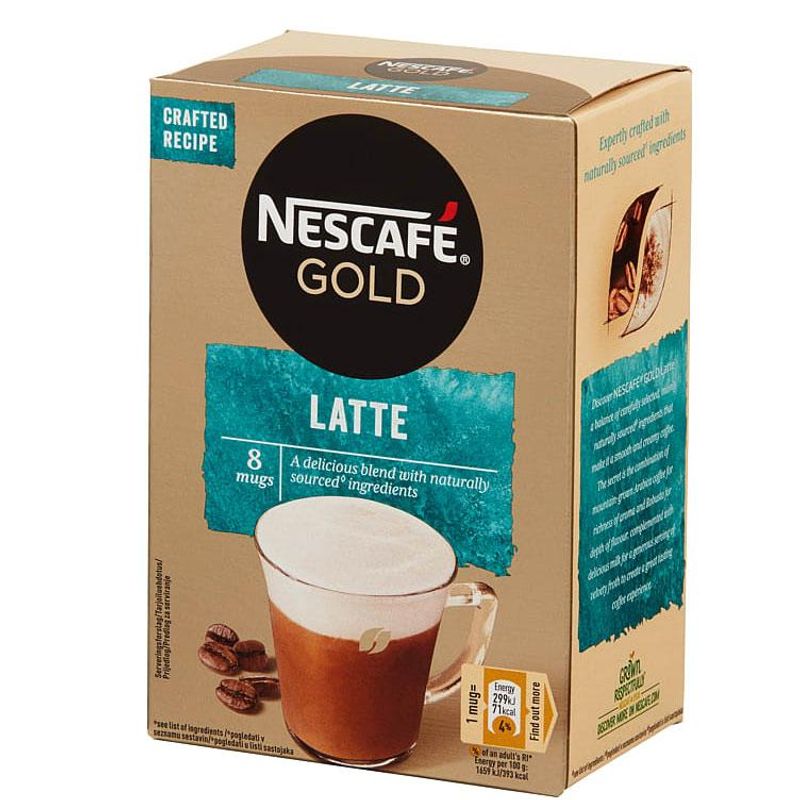 Nescafe Latte 144g 6 esker x 8pos