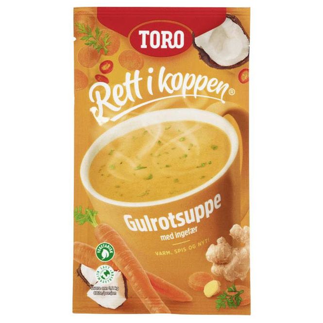 Hovedbilde SUPPE GULROT 22G RETT I KOPPEN 24 poser