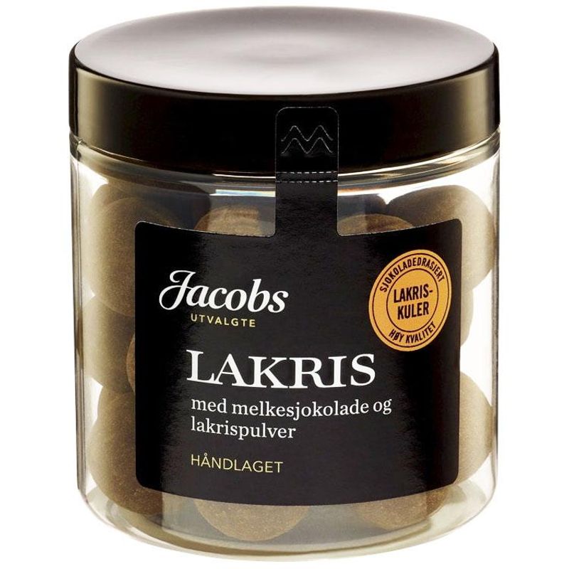 Lakriskuler m/melkesjoko/lakris 150g jacobs