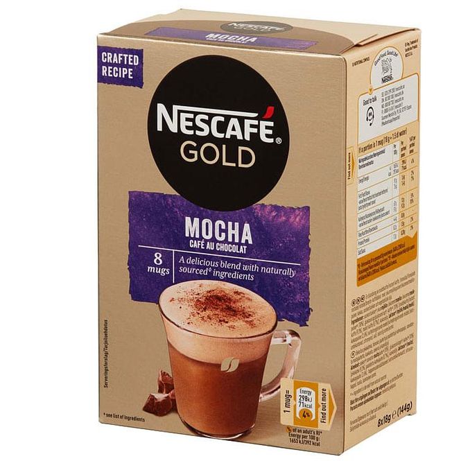 Hovedbilde Nescafé Mocha 136g  8pos x 6 esker