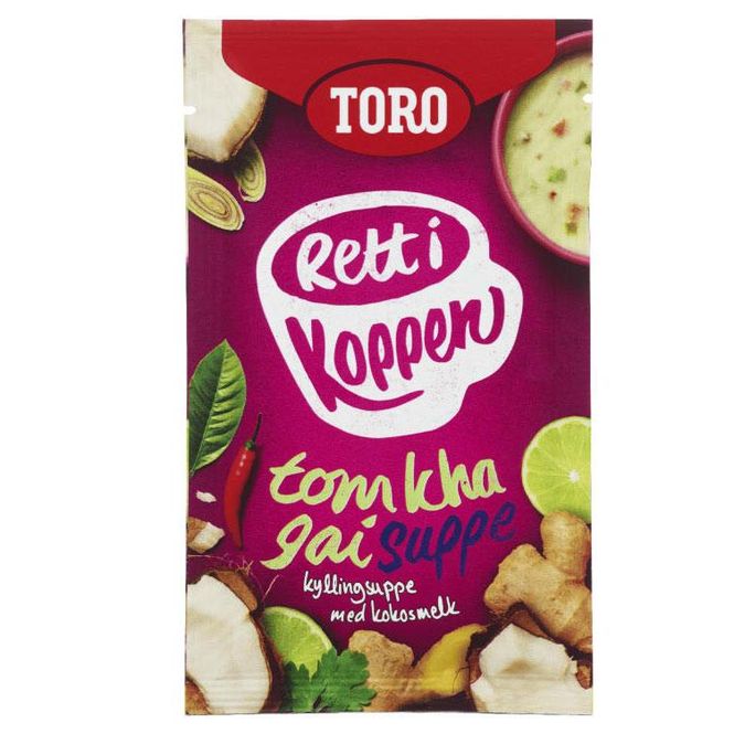 Hovedbilde Tom Kha Gai suppe 26G Rett i koppen 20 poser